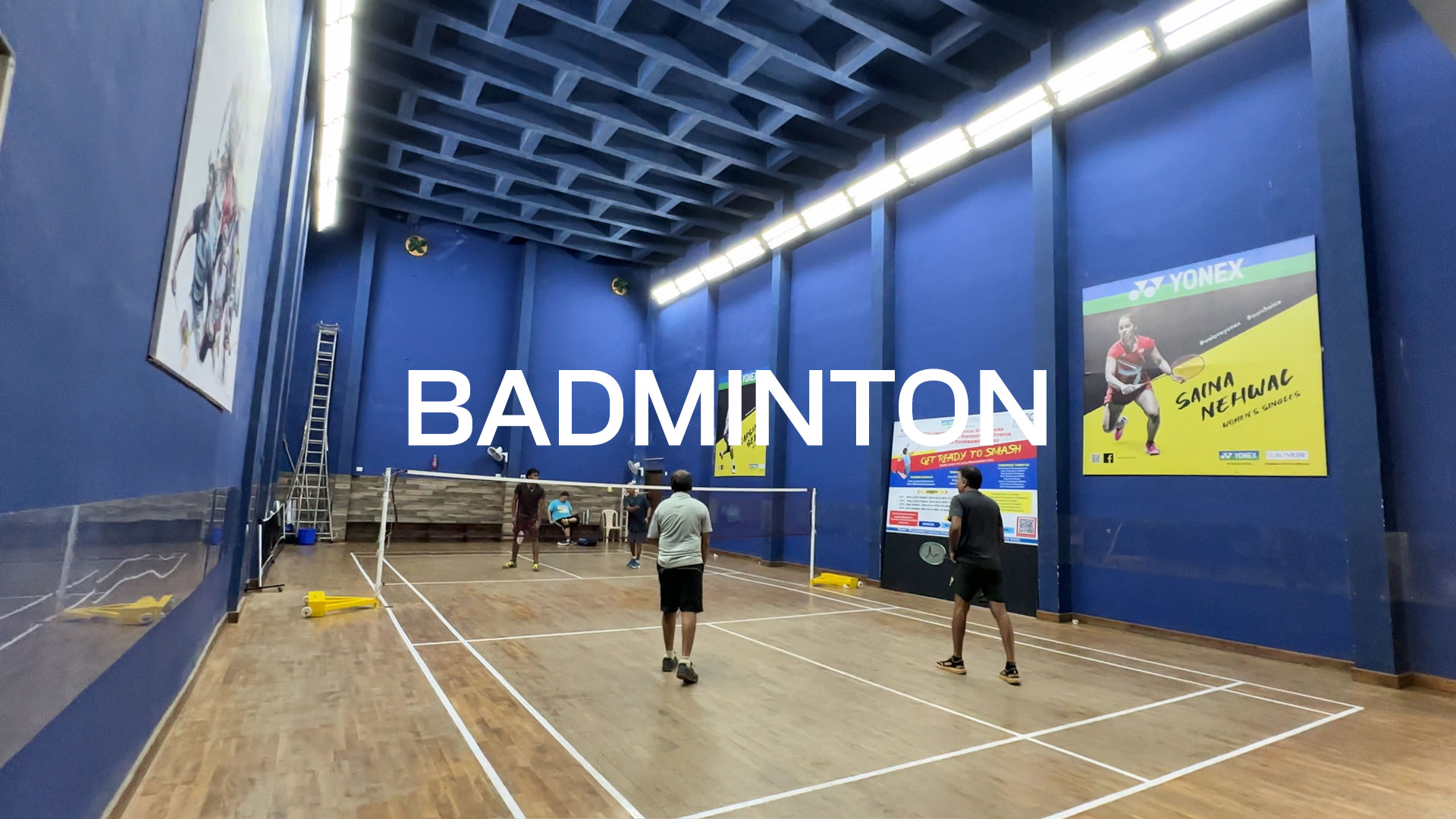 Badminton-Banner