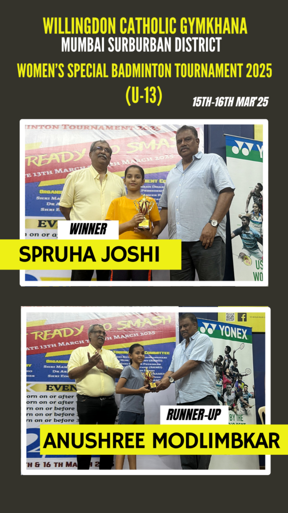 Women’s Special Badminton Tournament – 2025